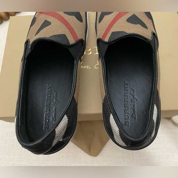 Burberry heart check Slip On Sneakers - Picture 3 of 6